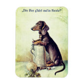 Dit bier is van mijn meester! magneet (Verticaal)