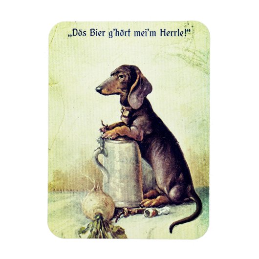 Dit bier is van mijn meester! magneet (Verticaal)