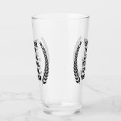 Dit bier smaakt naar, grappig bier liefhebber glas (Rechts)