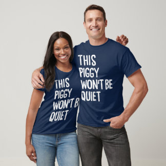 Dit Biggetje Zal Niet Stil Zijn Grappige Politieke T-shirt