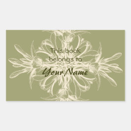 Dit boek behoort toe aan Flower Stickers