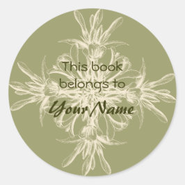 Dit boek behoort toe aan Flower Stickers
