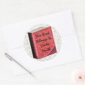 Dit boek behoort toe aan... Sticker (Envelop)