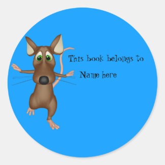 "Dit boek behoort toe" Boek Stickers