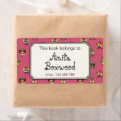 Dit boek behoort tot aangepaste meisjesnaam Stick Etiket (Insitu)