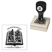 Dit boek behoort tot Bloemboek Rubber Stamp Rubberstempel (Gestempeld)
