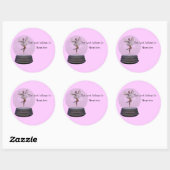 "Dit boek behoort tot" boekenverkopers Ronde Sticker (Vel)