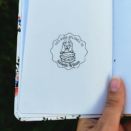 Dit boek behoort tot Cute Basset Rubberstempel