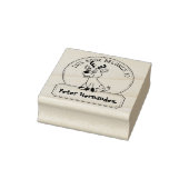 Dit boek behoort tot, Cute Deer, Child Book Rubberstempel (Stempel)