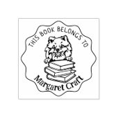 Dit boek behoort tot Cute Pommeranian Rubberstempel (Afrduk)
