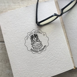 Dit boek behoort tot Cute Saint Bernard Rubberstempel