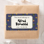 Dit boek behoort tot de aangepaste naam Cartoon Pe Etiket (Insitu)