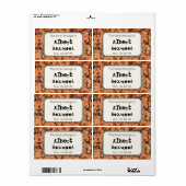 Dit boek behoort tot de aangepaste naam Rock Textu Etiket (Full Sheet)