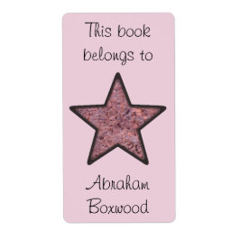 Dit boek behoort tot de aangepaste naam Rock Textu Etiket