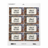 Dit boek behoort tot de aangepaste naam Rock Textu Etiket (Full Sheet)