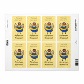 Dit boek behoort tot de aangepaste naam Stick Peop Etiket (Full Sheet)