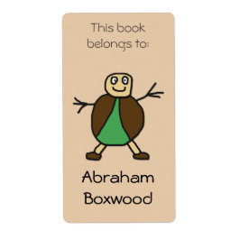 Dit boek behoort tot de aangepaste naam Stick Peop Etiket