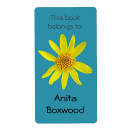 Dit boek behoort tot de aangepaste naam Yellow Flo Etiket