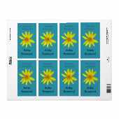 Dit boek behoort tot de aangepaste naam Yellow Flo Etiket (Full Sheet)