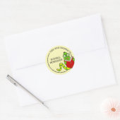 Dit boek behoort tot de boekworm ronde sticker (Envelop)