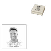 Dit boek behoort tot de gepersonaliseerde foto rubberstempel (Gestempeld)