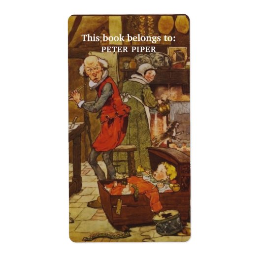 Dit boek behoort tot de kinderboekenplaat etiket (Voorkant)