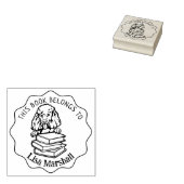 Dit boek behoort tot de klettenpoel rubberstempel (Gestempeld)