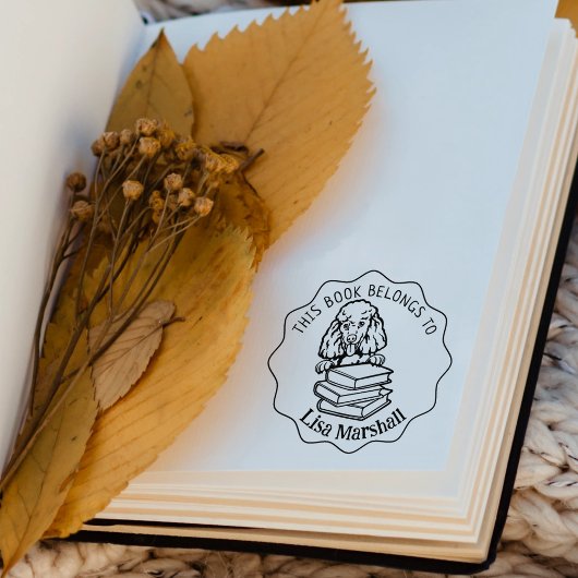 Dit boek behoort tot de klettenpoel rubberstempel