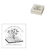 Dit boek behoort tot de moderne boekenkast rubberstempel (Gestempeld)