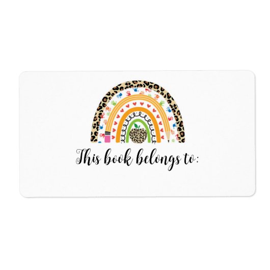 Dit boek behoort tot de moderne regenboog etiket (Voorkant)