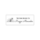 Dit boek behoort tot de naam Bookplate Zelfinktende Stempel (Design)