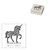 Dit boek behoort tot de naam unicorn rubberstempel (Gestempeld)
