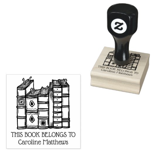 Dit boek behoort tot gepersonaliseerd rubberstempel (Gestempeld)