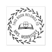 Dit boek behoort tot gepersonaliseerd  zelfinktende stempel (Design)