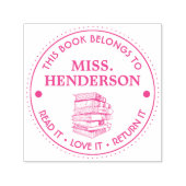 Dit boek behoort tot gepersonaliseerd zelfinktende stempel (Design)