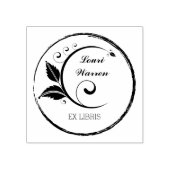 Dit boek behoort tot gepersonaliseerde boekstempel rubberstempel (Afrduk)