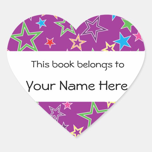 Dit boek behoort tot gepersonaliseerde Sticker (Voorkant)