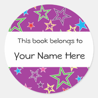 Dit boek behoort tot gepersonaliseerde Sticker