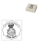 Dit boek behoort tot het boek Cute Boxer Rubberstempel (Gestempeld)