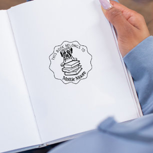 Dit boek behoort tot het boek Cute Boxer Rubberstempel