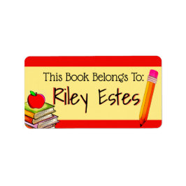 Dit boek behoort tot het Custom Classroom Label