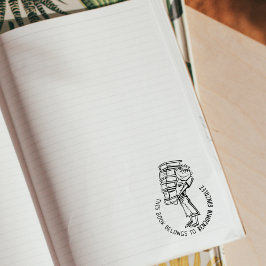 Dit boek behoort tot het Cute Boy Book Rubberstempel