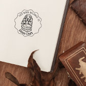 Dit boek behoort tot het Cute Cocker Spaniel Rubberstempel