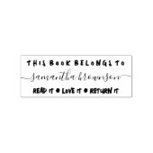 Dit boek behoort tot het lesboek rubberstempel (Afrduk)