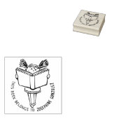 Dit boek behoort tot het studentenboek rubberstempel (Gestempeld)