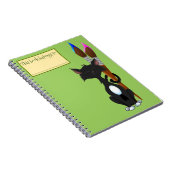 Dit boek behoort tot, Kat- en schilderpenselen, gr Notitieboek (Rechterzijde)