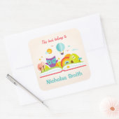 Dit boek behoort tot labels, uil sticker bookplate (Envelop)