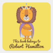 DIT BOEK BEHOORT TOT LION KING MET CROWN