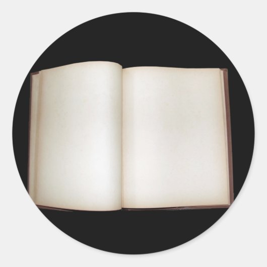 Dit boek behoort tot ronde sticker (Voorkant)