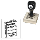 Dit boek behoort tot Rubber Stamp Rubberstempel (Gestempeld)